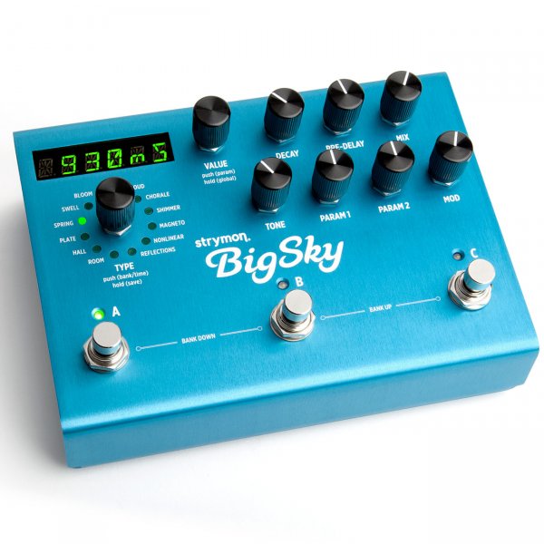 Strymon BigSky Reverb Pedal