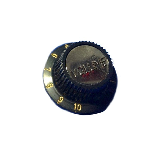 Hofner Spares - SINGLE Volume Knob - Black (H90950BV)