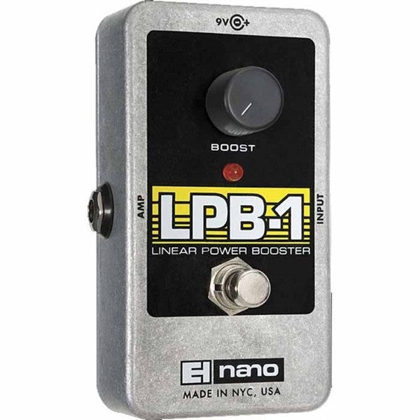 Electro Harmonix LPB-1 Power Booster Effects Pedal Boost for Guitar