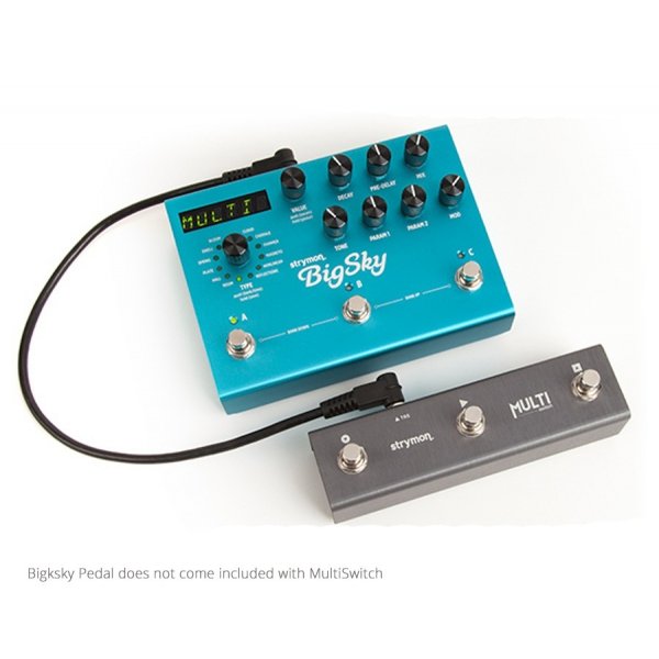 Strymon Multiswitch for TimeLine, Mobius or BigSky - With TRS Cable
