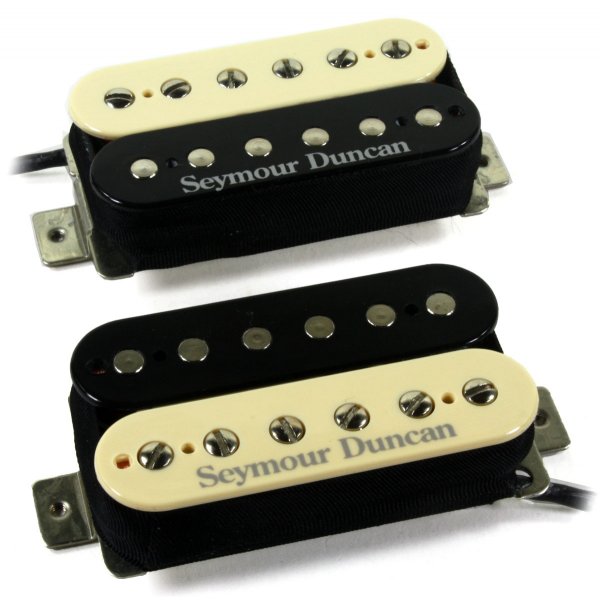 Seymour Duncan Hot Rodded Zebra Humbucker Pickups (SH-2n & SH-4) JB / Jazz Set