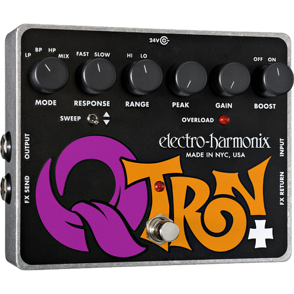 Electro Harmonix Q-Tron Plus Envelope Filter Guitar Pedal with Effects Loop