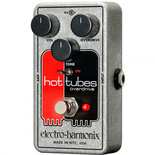 Electro Harmonix Hot Tubes CMOS Overdrive Effects Pedal for Guitar