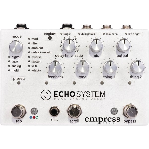 Empress Echo System Dual Engine Delay Pedal