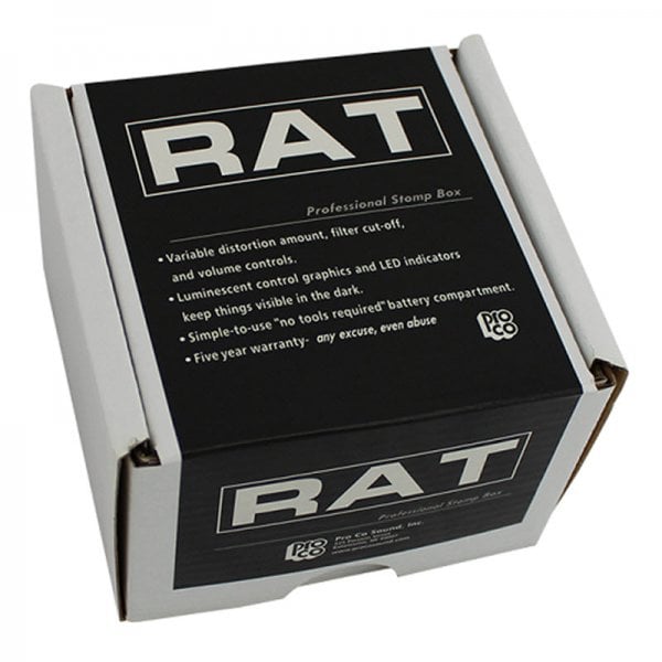 Proco RAT 2 - Distortion Fuzz Pedal