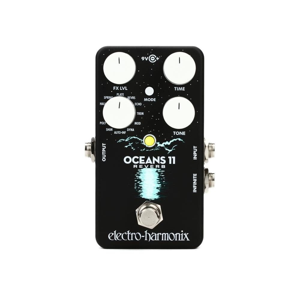 Oceans 11 Reverb Guitar Effects Pedal