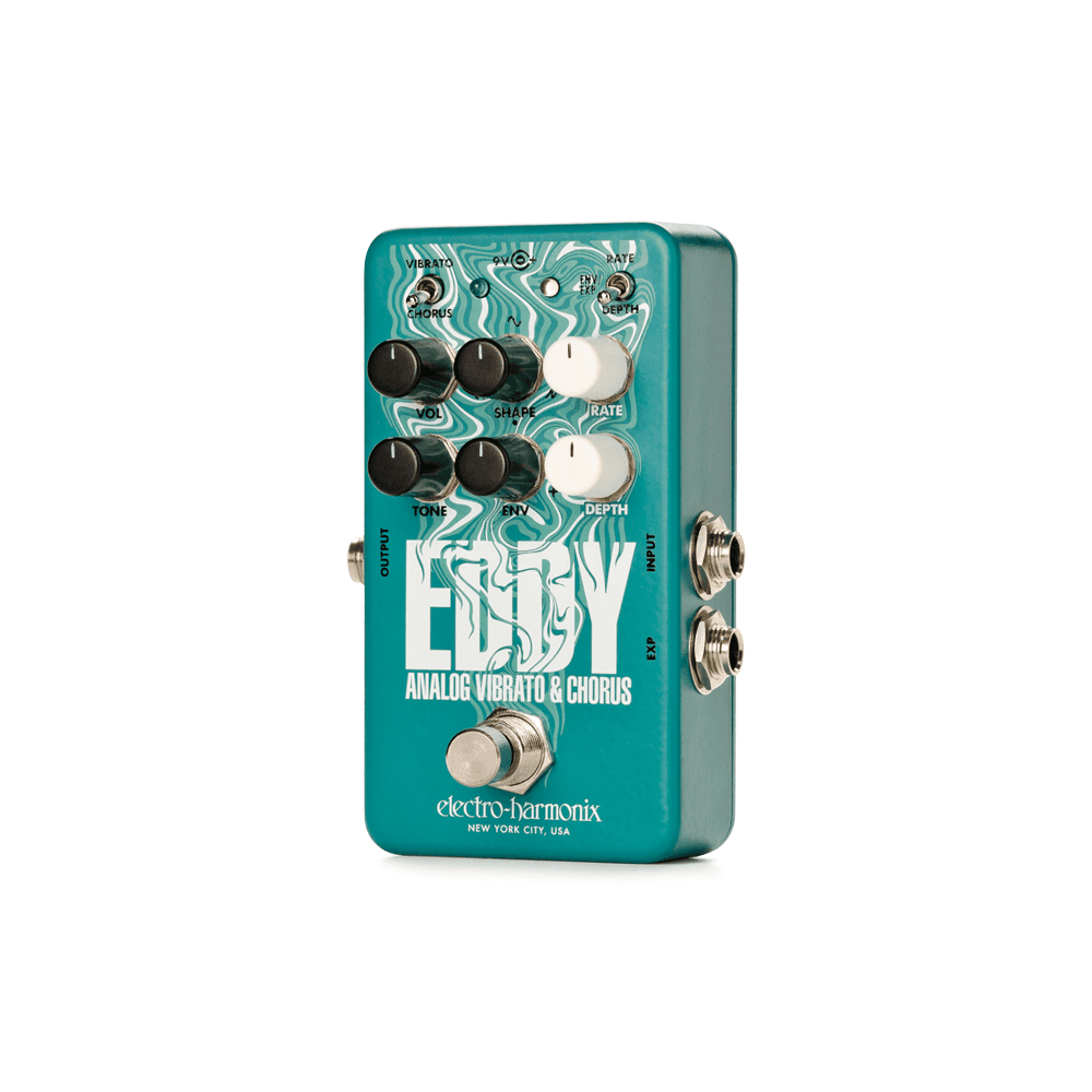 Electro Harmonix Eddy Vibrato / Chorus Effects Pedal