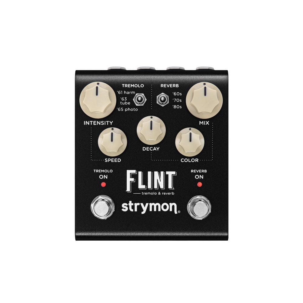 Flint V2 Tremolo & Reverb Effects Pedal