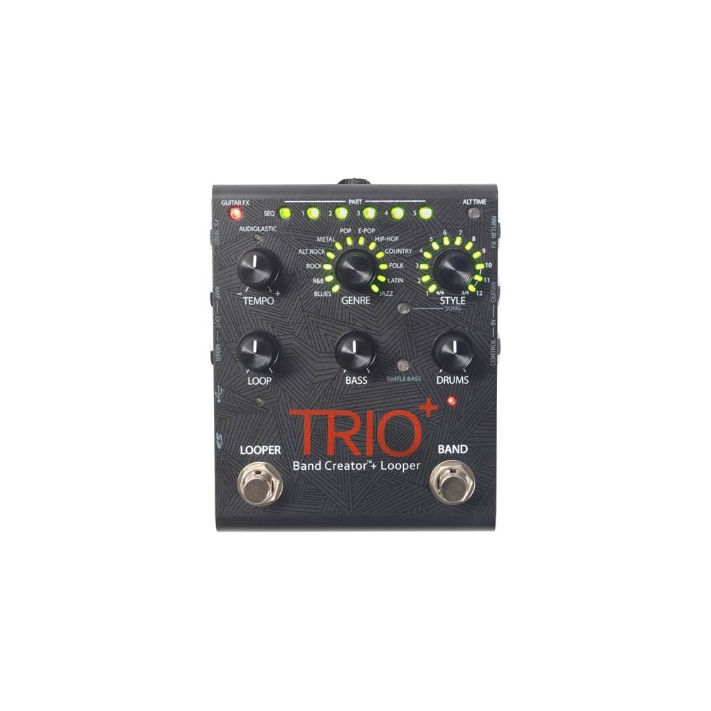 Digitech Trio Plus Band Creator Looper Pedal
