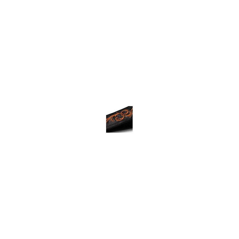 Taylor 3" Nouveau Leather Strap - Black