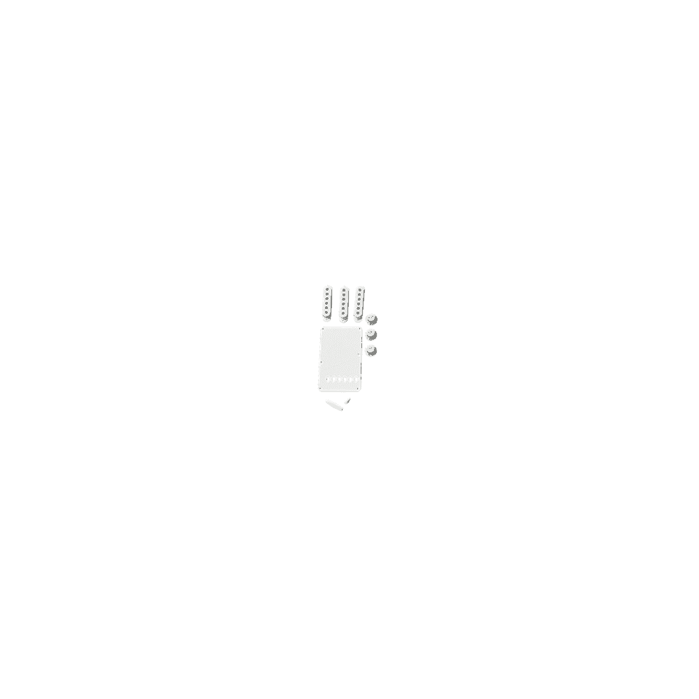 White Accessory Kit For Stratocasters