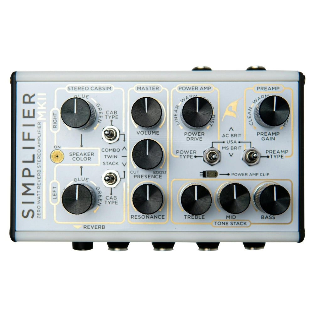 Simplifier MKII Amp & Cab Simulator Pedal