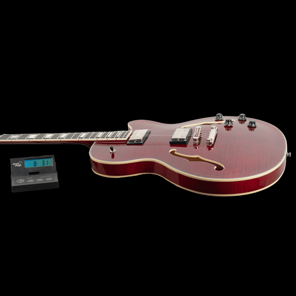 Stromberg Guitars Hanover Street Monterey in Trans Red Aged
