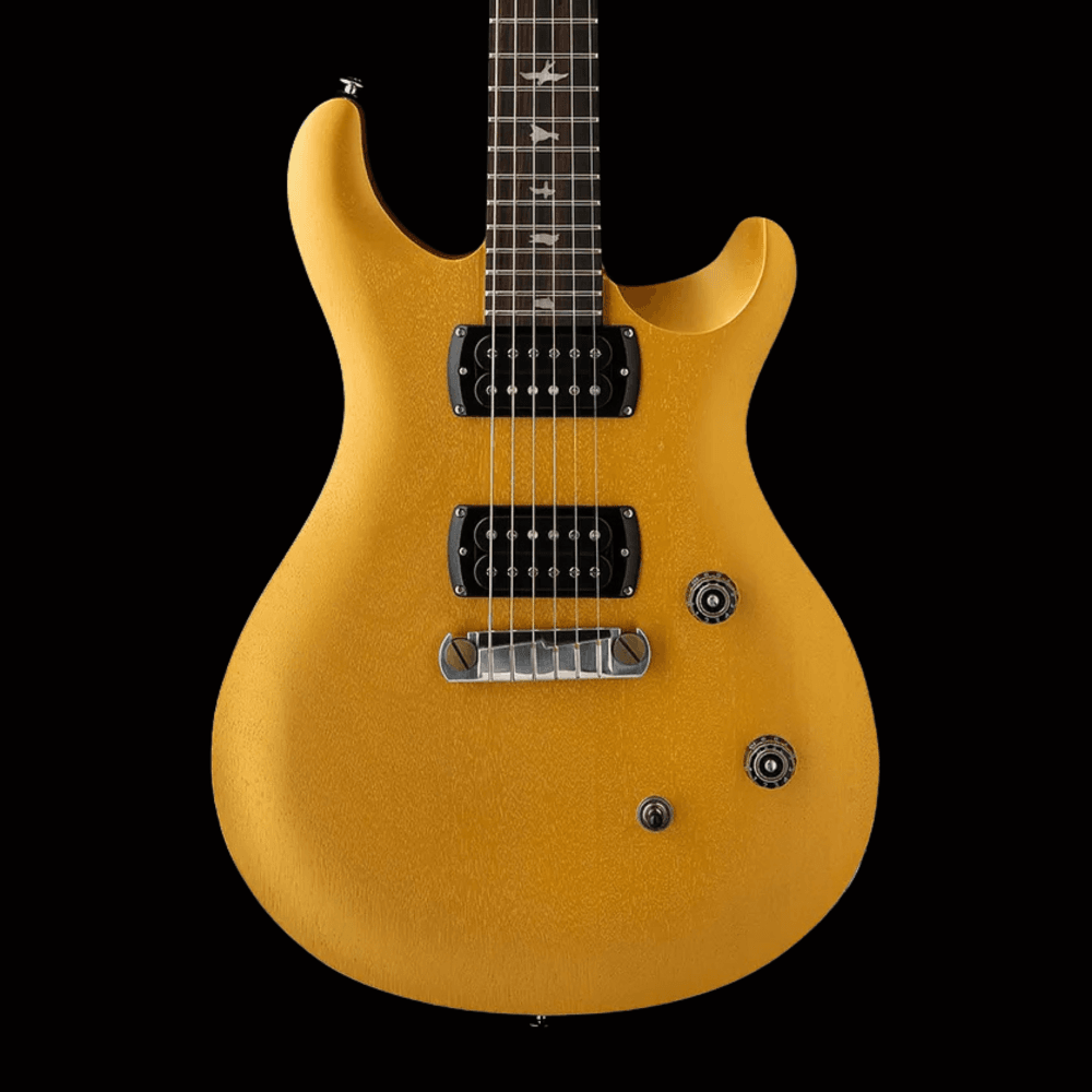 PRS SE CE24 Standard Satin Stoptail, Metallic Gold