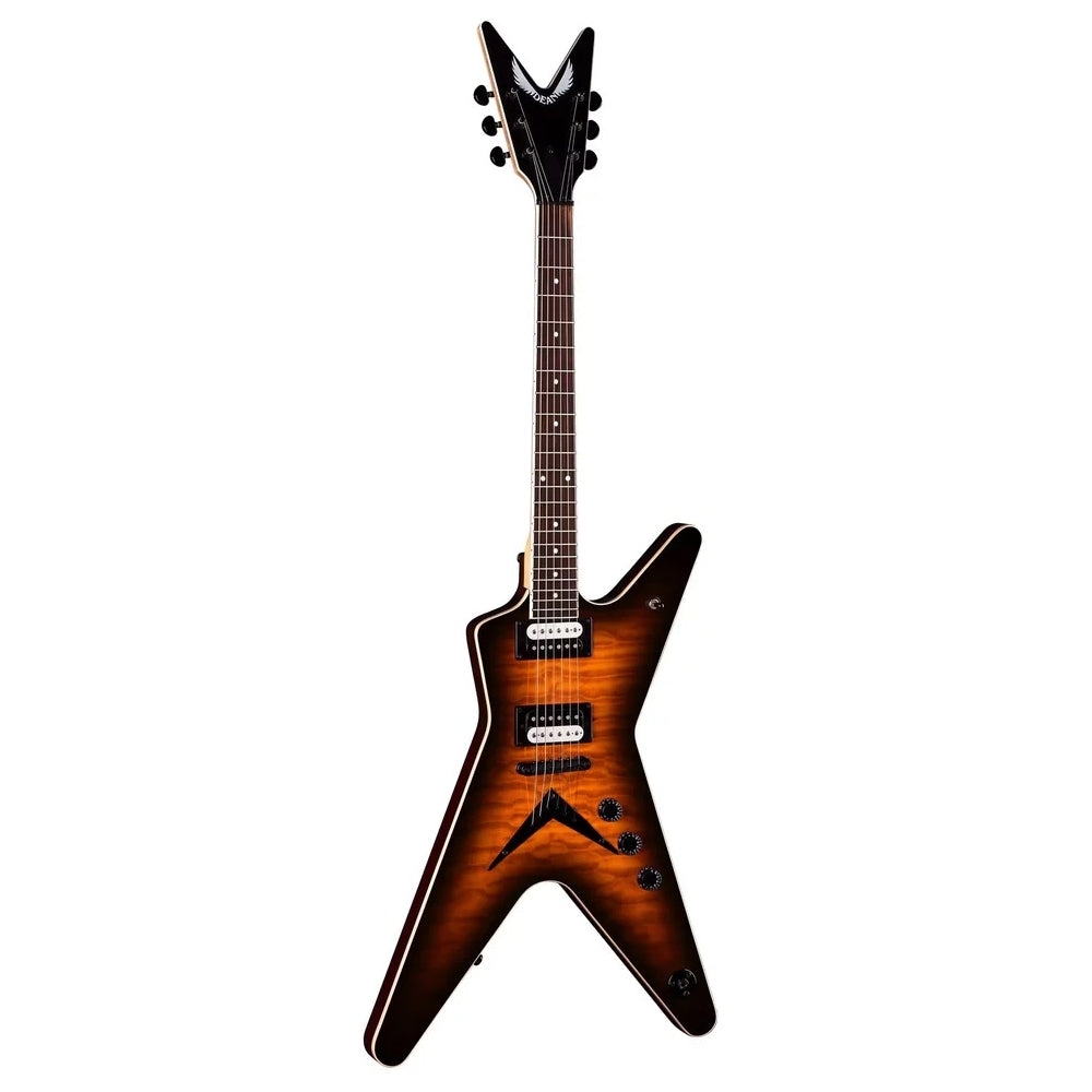Dean Guitars MLX Quilt Maple, Trans Brazilia