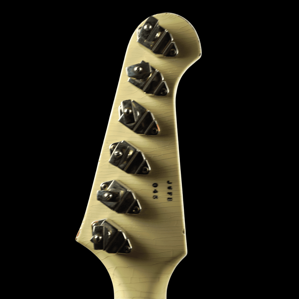 Custom Shop Murphy Lab Johnny Winter 1964 Firebird V, Polaris White Aged (Limited Run of 125), (Pre-Owned)