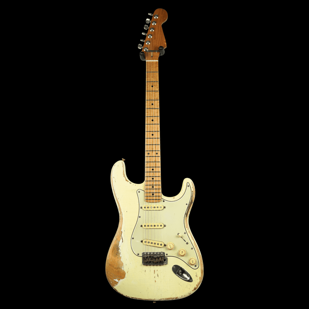 MJT / Guitar Anatomy Partscaster (Vintage White Relic), Pre-owned