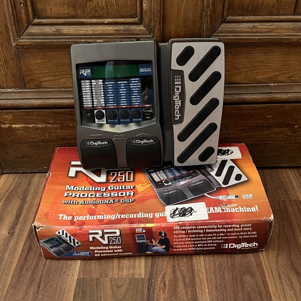 Digitech RP-250 Modeling Guitar Processor (Pre-Owned)