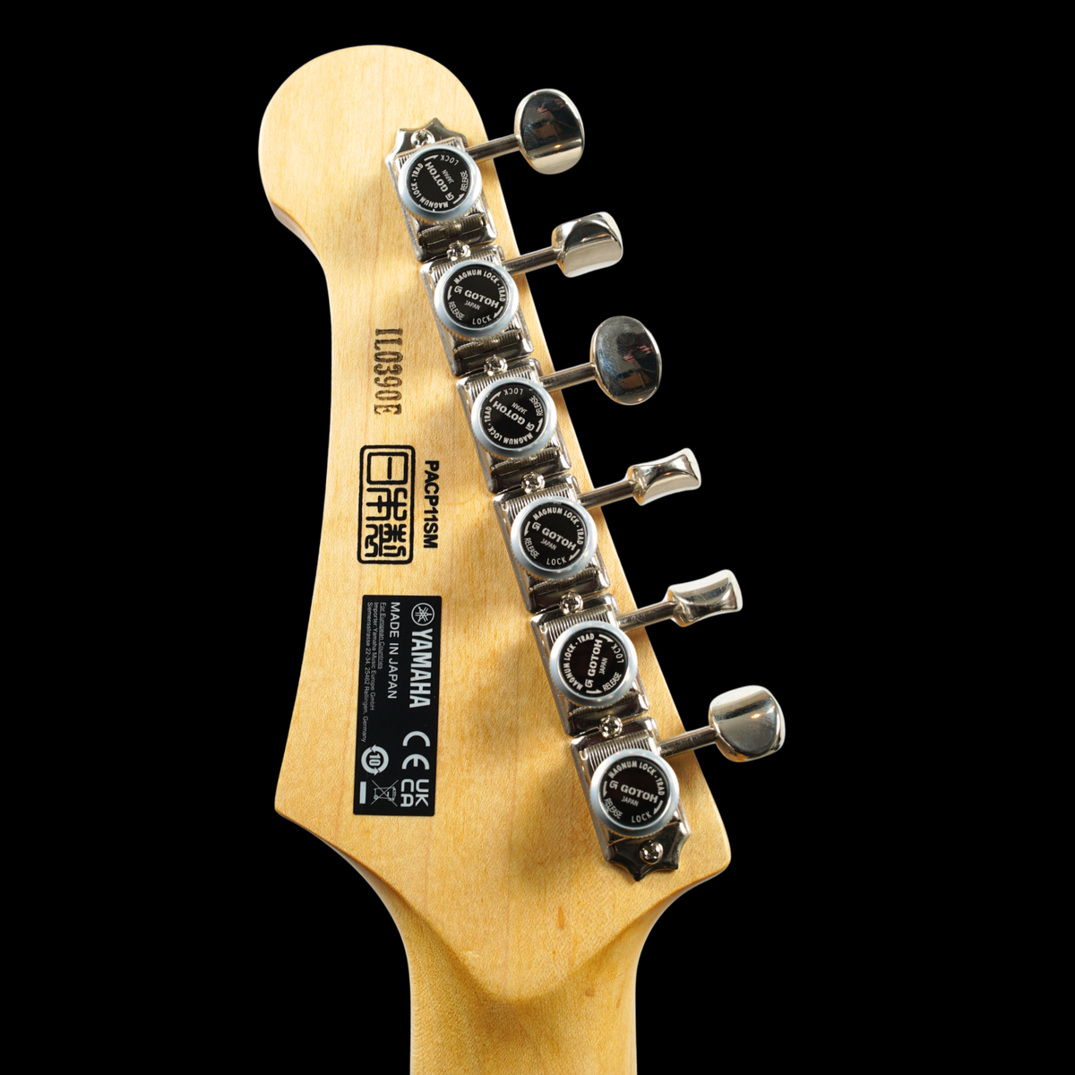 Yamaha Pacifica SC Professional, Black Sparkle (Pre-Owned)