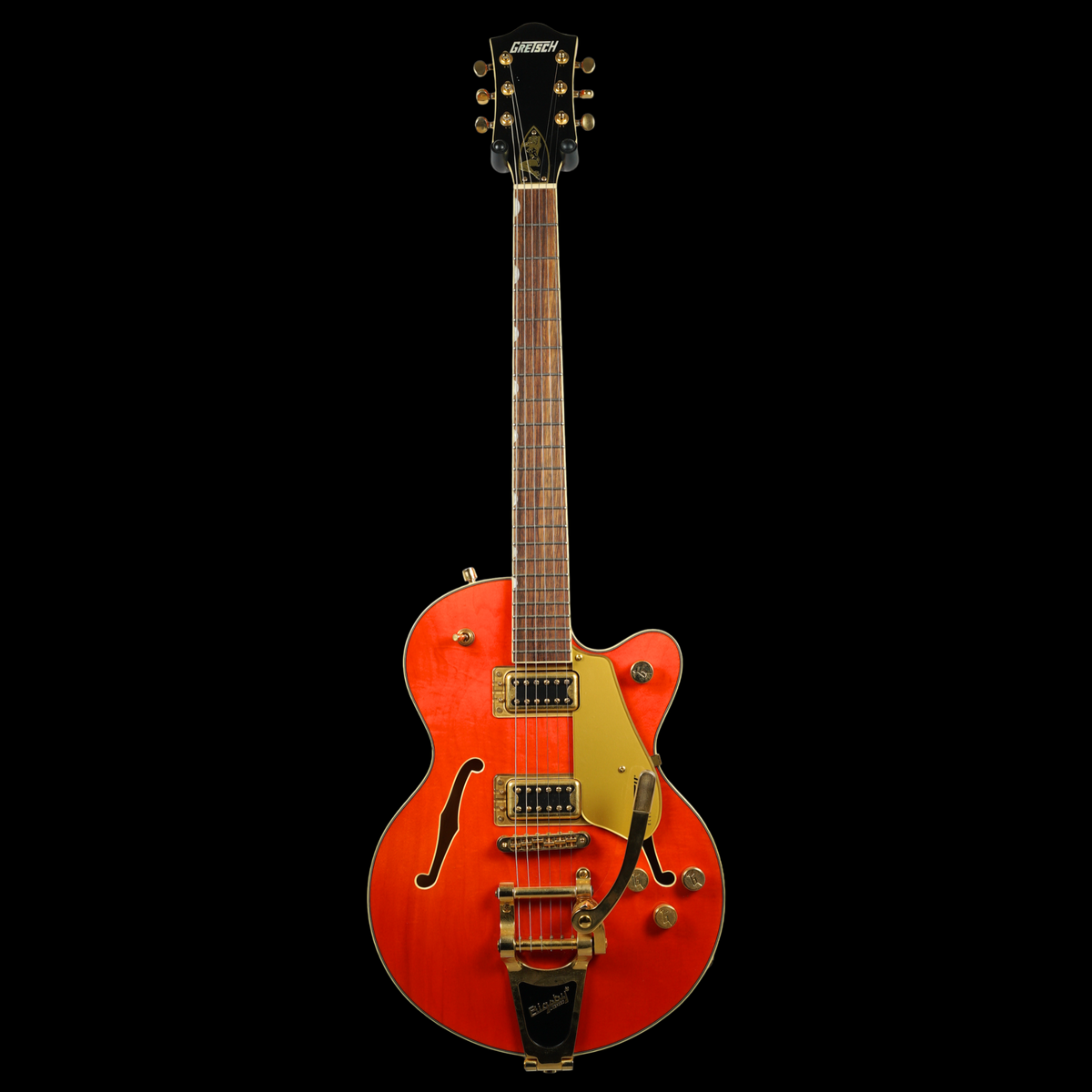 Gretsch G5655TG Electromatic Center block Jr Single Cut, Orange Stain (Pre-Owned)