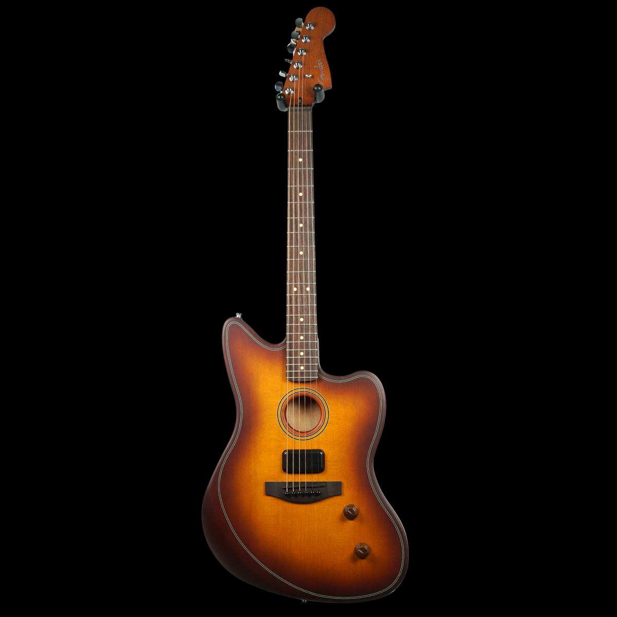 Fender Acoustasonic Standard Jazzmaster Honey Burst (Pre-Owned)