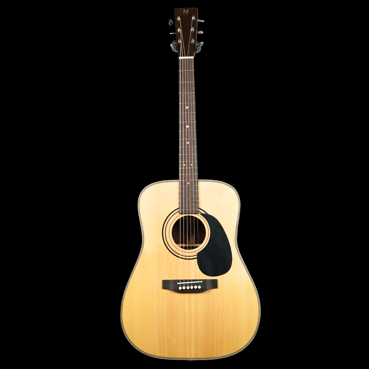 Maude Guitars Dreadnought Acoustic Guitar, Natural (Pre-Owned)