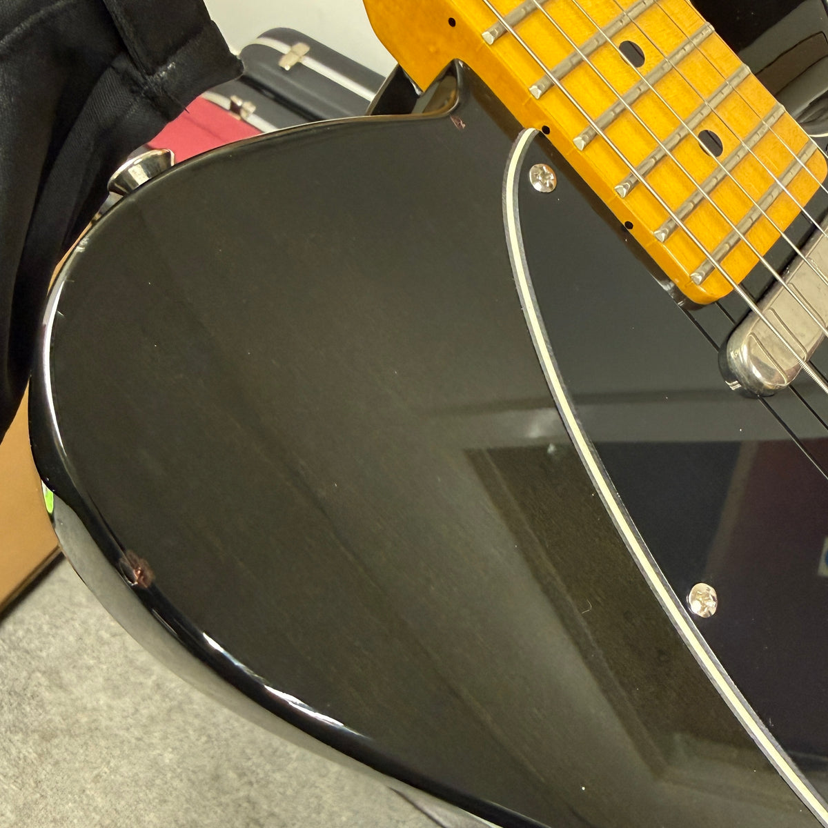 Fender 2016 Modern Player Plus Telecaster MN, Charcoal Transparent (Pre-Owned)