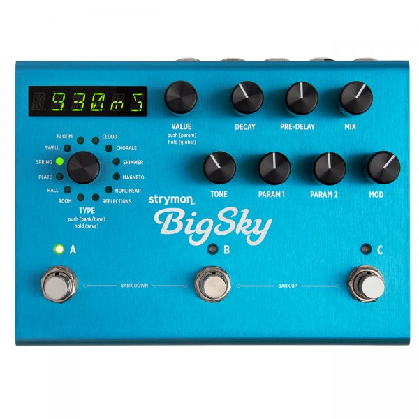 Strymon BigSky Reverb Pedal