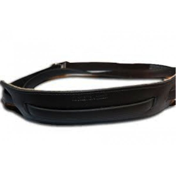 Rickenbacker Black Leather Guitar Strap