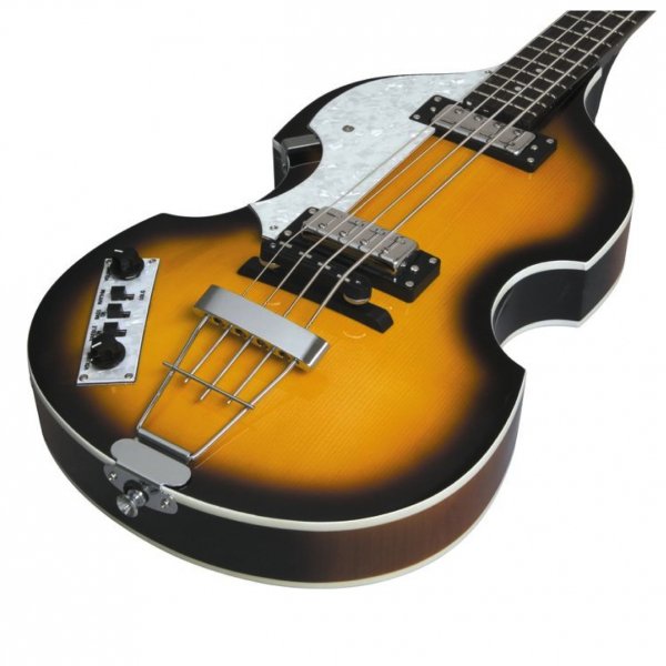 Hofner Ignition HI-BB Violin Bass Sunburst - Left Handed