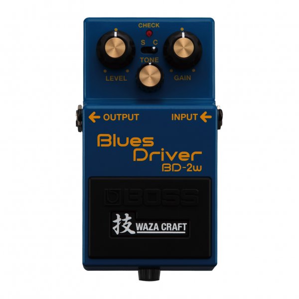 Boss BD-2w Blues Driver Waza Craft Special Edition Effects Pedal