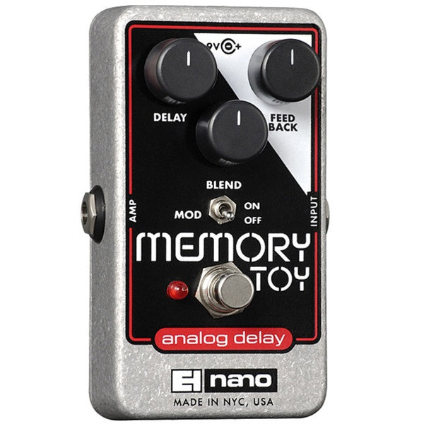 Electro Harmonix Memory Toy Analogue Delay Effects Pedal for Guitar