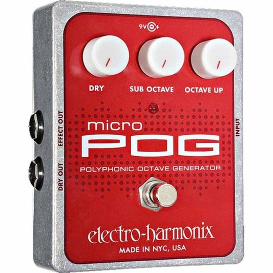 Micro POG Poly Octave Generator Guitar Effects Pedal