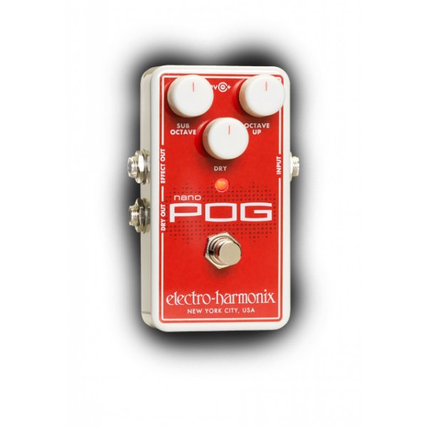 Electro Harmonix Nano POG Octave Effects Pedal for Guitar