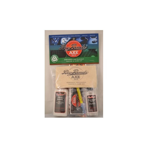 Big Bends Axe Sack, Guitar Maintenance Pack