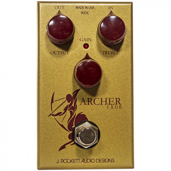 J Rockett Archer Ikon Overdrive Guitar Effects Pedal