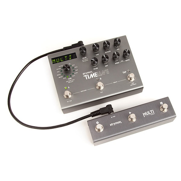Strymon Multiswitch for TimeLine, Mobius or BigSky - With TRS Cable
