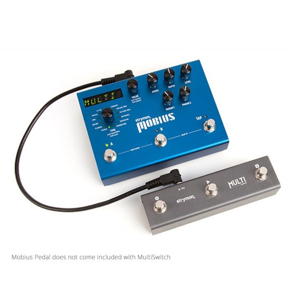 Strymon Multiswitch for TimeLine, Mobius or BigSky - With TRS Cable