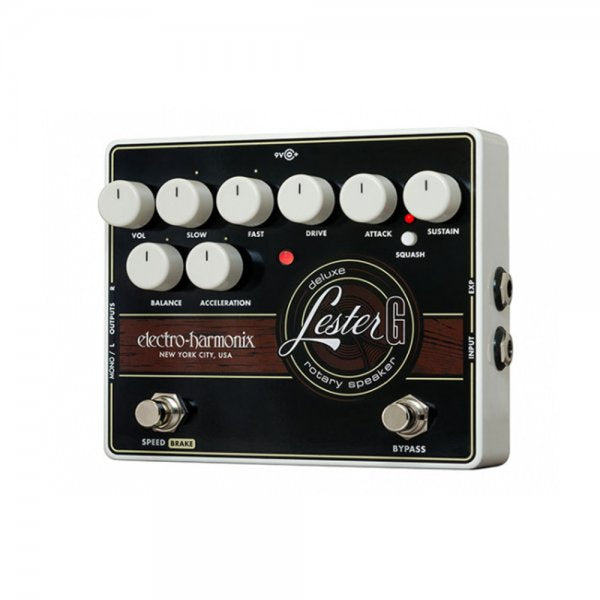 Electro Harmonix Lester G Deluxe Rotary Speaker Effects Pedal for Guitar