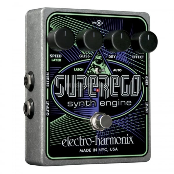Electro Harmonix Superego Synth Engine Effects Pedal for Guitar