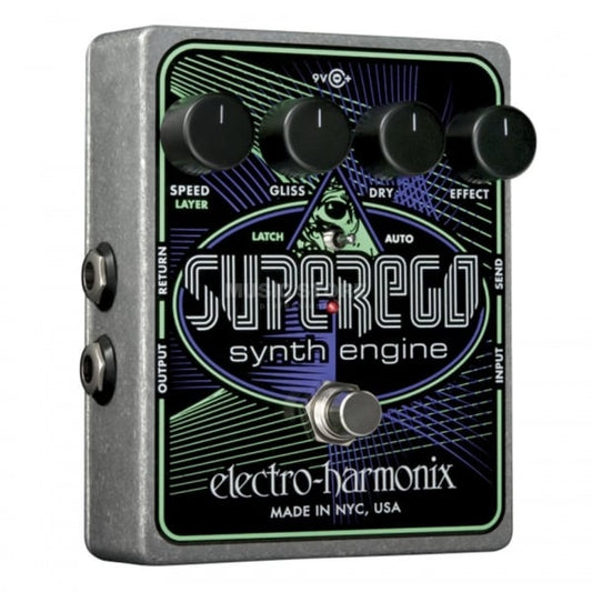 Electro Harmonix Superego Synth Engine Effects Pedal for Guitar