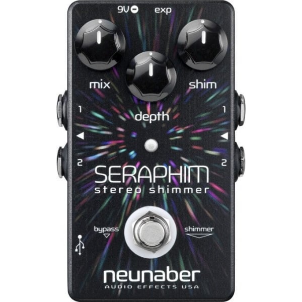 Neunaber Seraphim v2 Shimmer Reverb Stereo Buffered Expanse Series Pedal