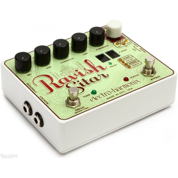 Electro Harmonix Ravish Sitar Effects Pedal for Guitar