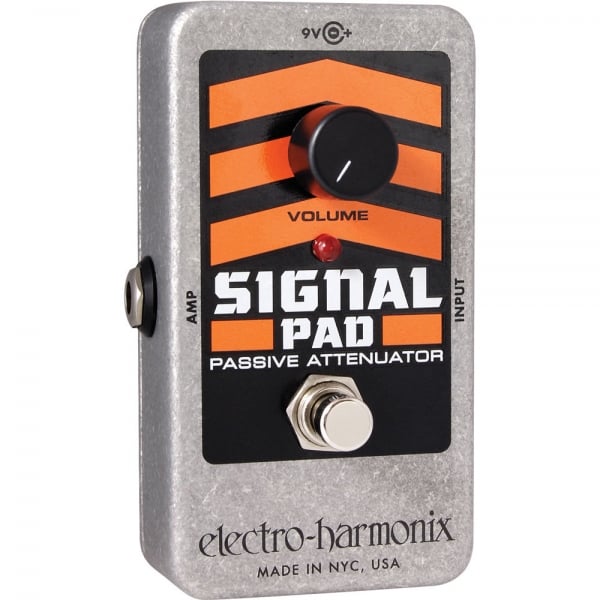 Electro Harmonix Signal Pad Attenuator Effects Pedal for Guitar