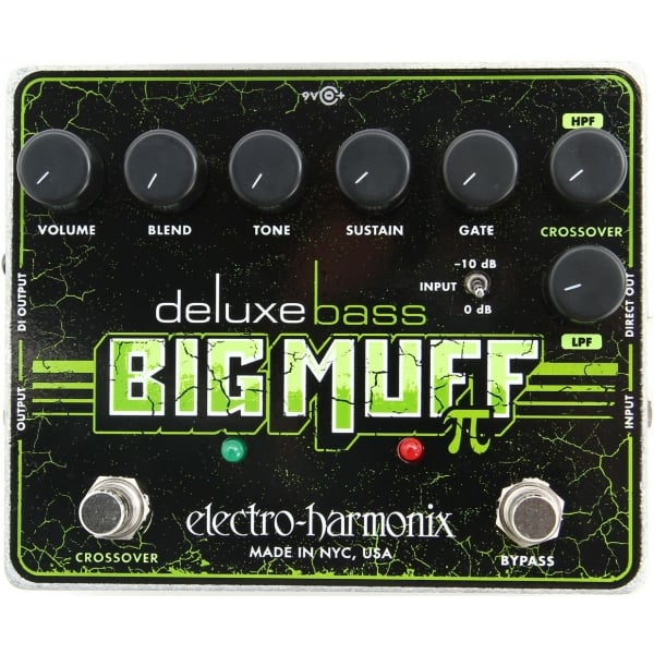 Electro Harmonix Deluxe Bass Big Muff Pi Distortion/Sustainer Guitar Effects Pedal