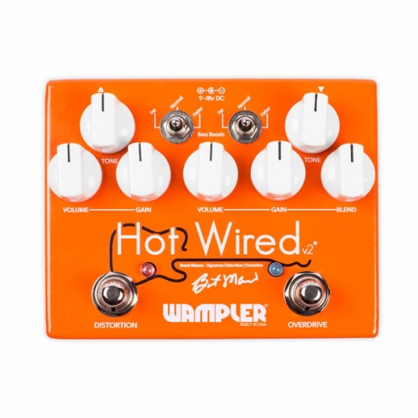 Wampler Brent Mason Hot Wired V2 Signature Overdrive Pedal