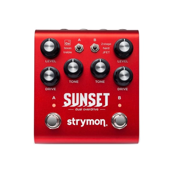 Strymon Sunset Dual Overdrive Guitar Effects Pedal