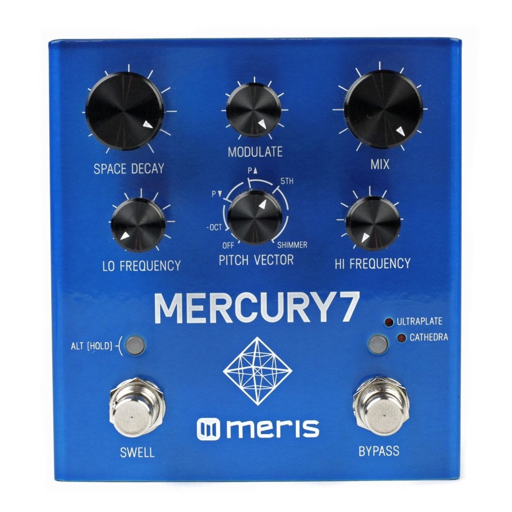 Mercury7 Algorithmic Studio Quality DSP Reverb Pedal