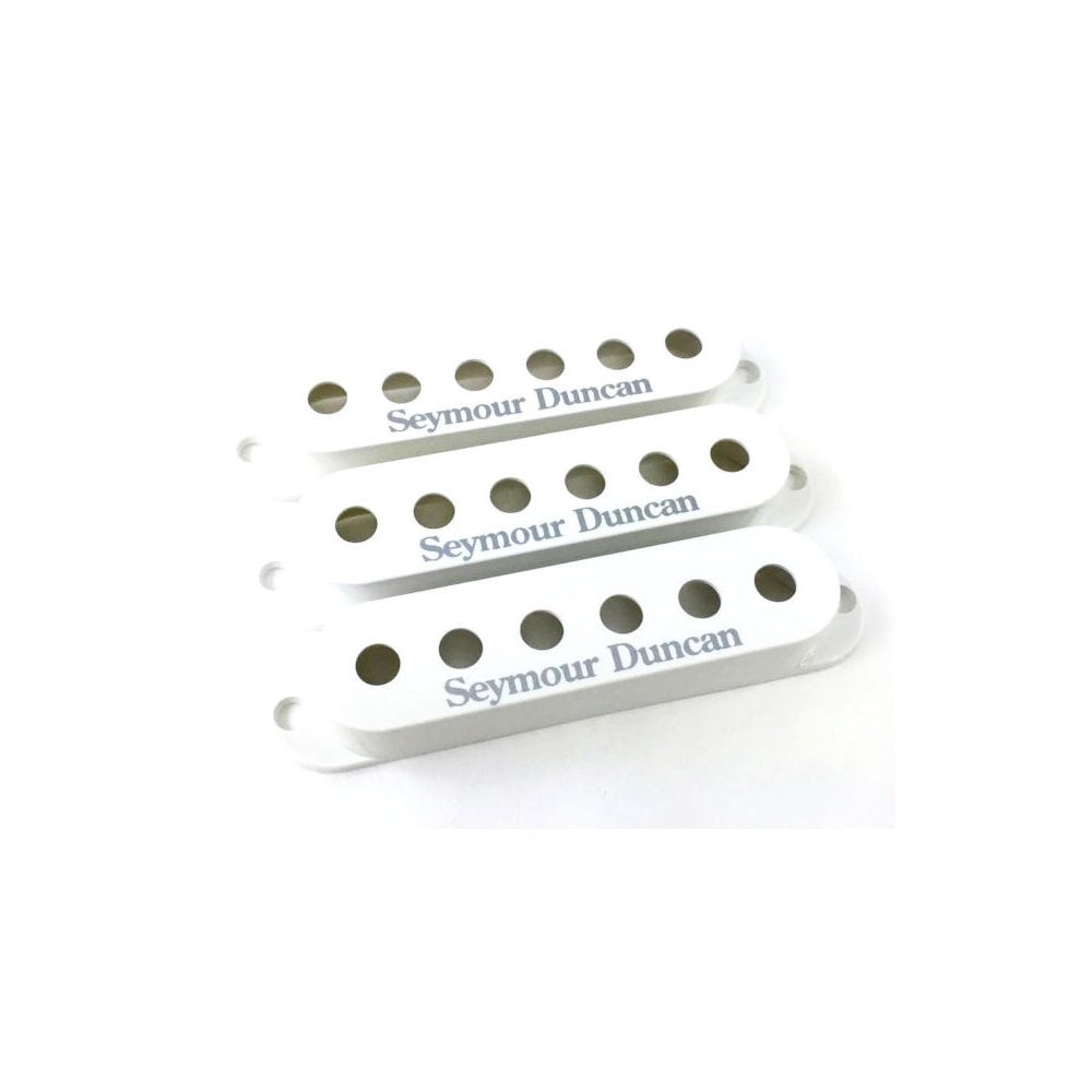 Seymour Duncan Single Coil Stratocaster Pickup Cover Pack (3) - White