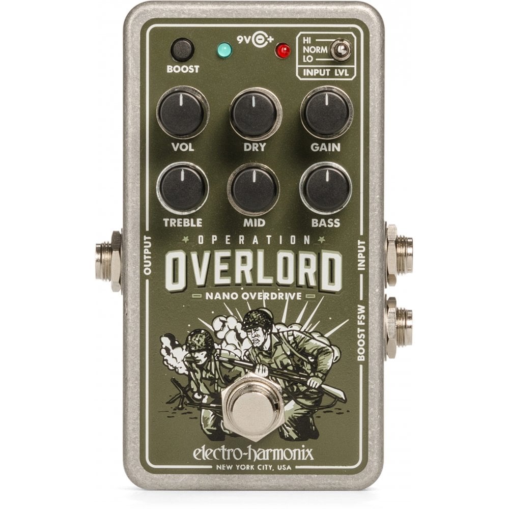 Nano Operation Overlord Allied Overdrive Pedal